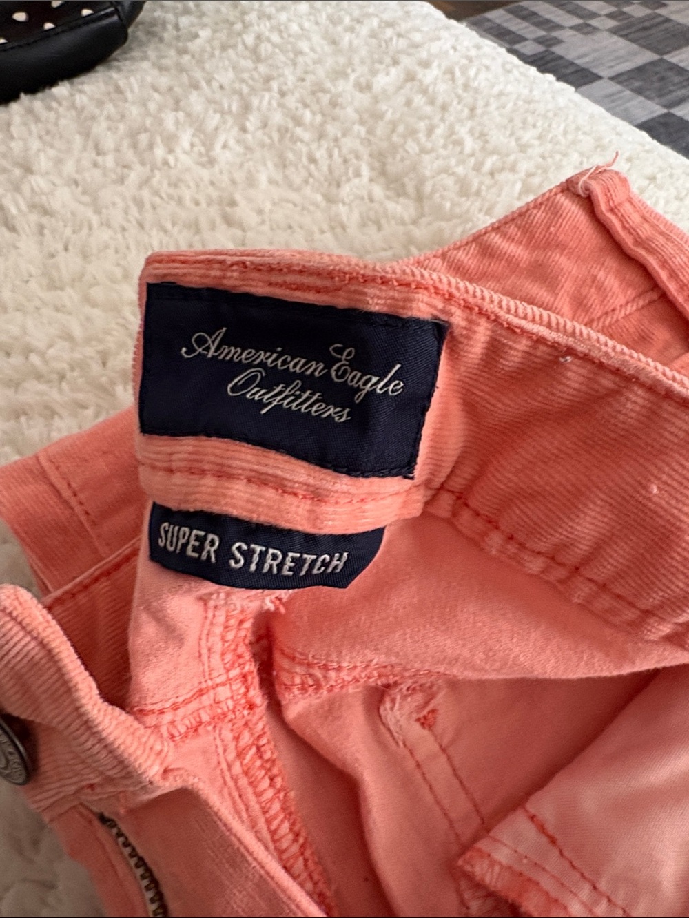 American Eagle Outfitters Coral Skinny Jeans - Picture 3 of 3